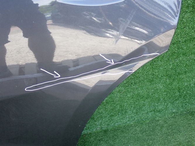 KIA NIRO 16- door left rear. rear part