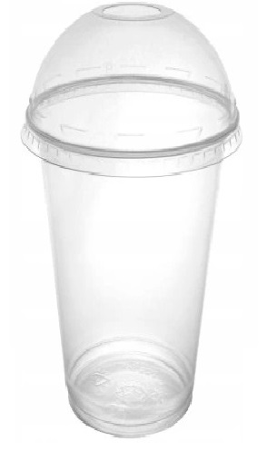 

Kubki Pet Shake 500ML Z Wieczkiem Wypukłym- 50SZT