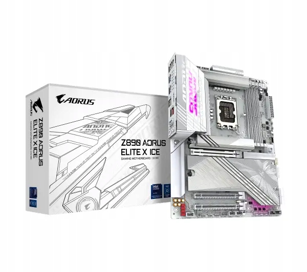 Základná doska Gigabyte Z890 Aorus Elite X Ice Lga 1851