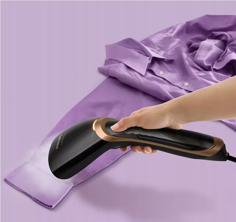 STEAMER DO UBRAŃ PHILIPS PAROWNICA 1300W STEAM GO ŻELAZKO PAROWE W PIONIE Moc 1300 W