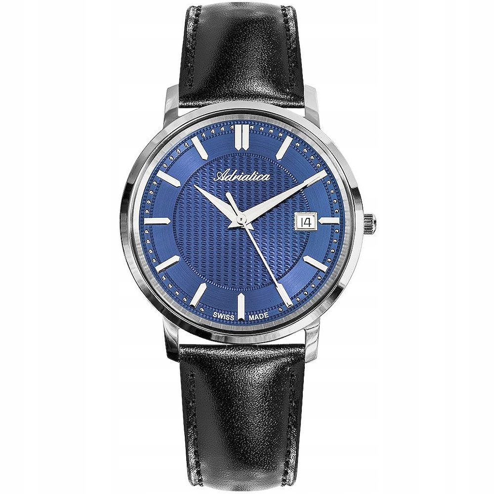 Pánské Hodinky Adriatica A1277.5215Q černý řemínek