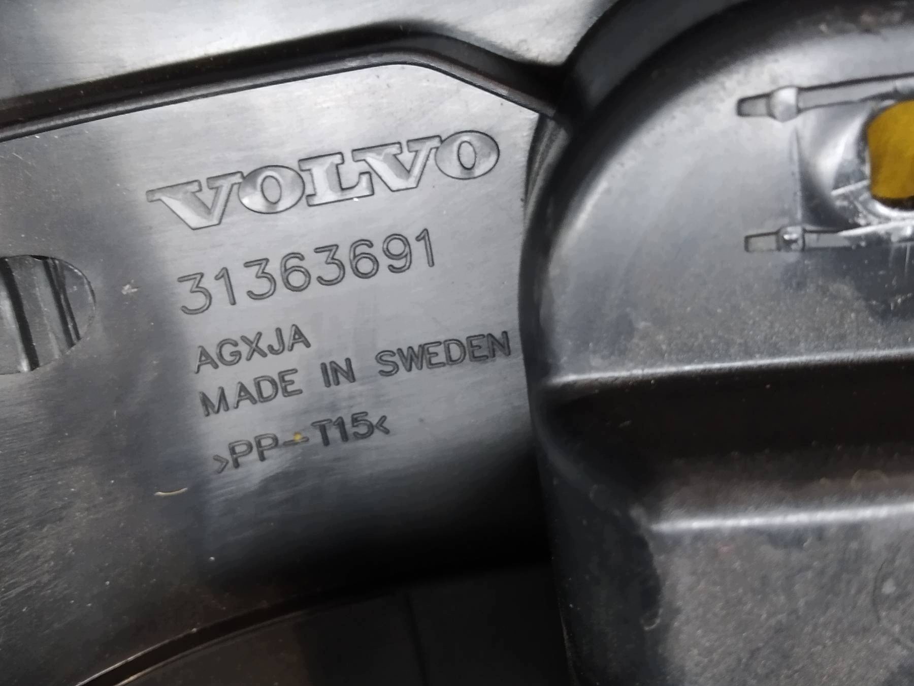 couverture compte tours volant 31363691 Volvo XC 90 II (2015- )