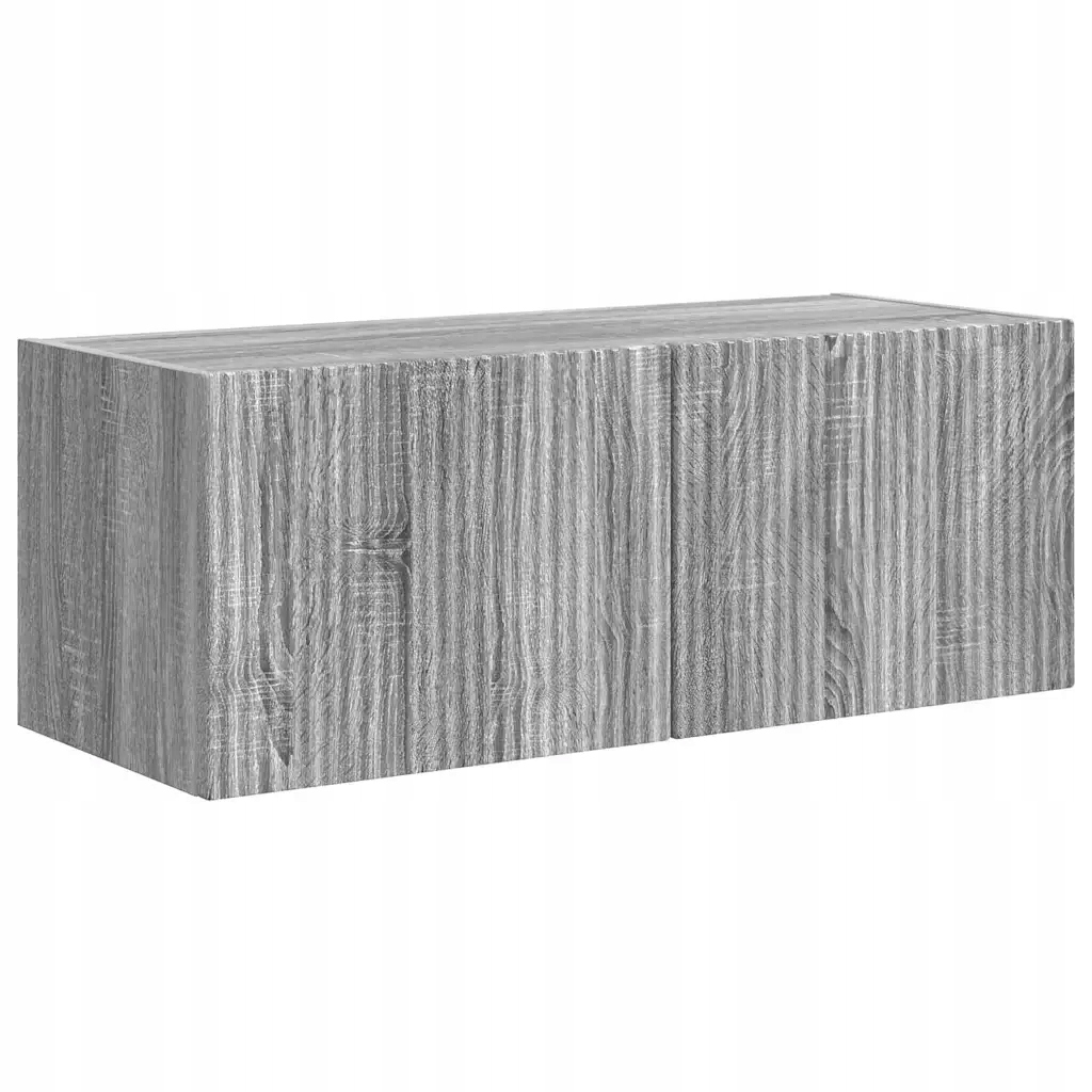 Szafka pod telewizor Szary Sonoma 60 x 31 x 29.5 cm