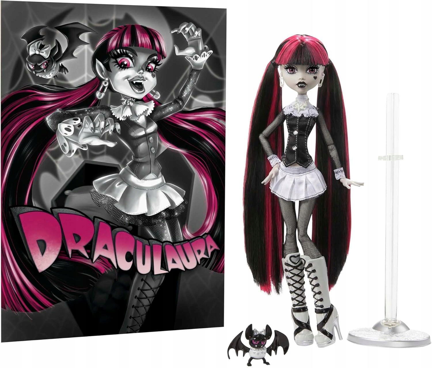 Lalka Mattel Monster High Reel Drama Draculaura 27 cm