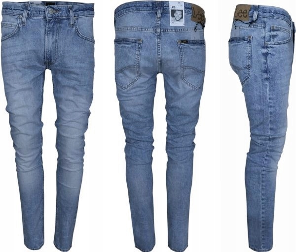 

Lee Luke Spodnie Jeansowe Rurki Stretch