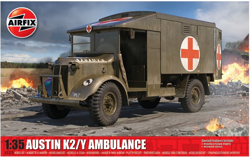 Airfix 1375 Austin K2/Y Ambulance 1:35