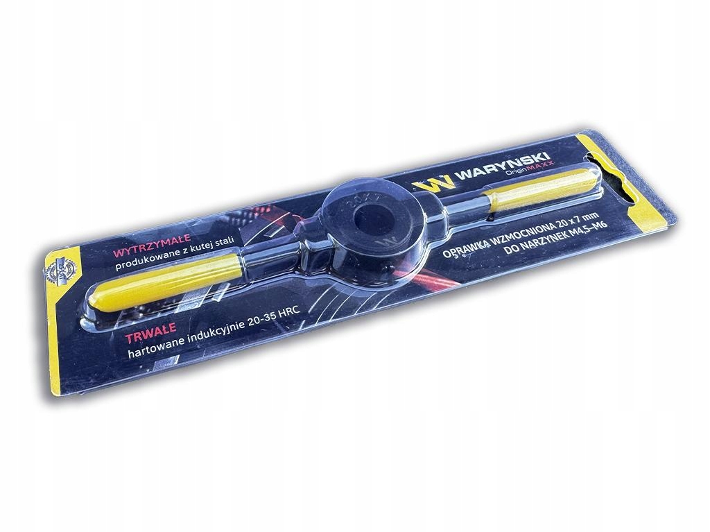 Oprawka wzmocniona do narzynek ręcznych 20x 7mm (M4.5-M6) Waryński Kod producenta WMG348