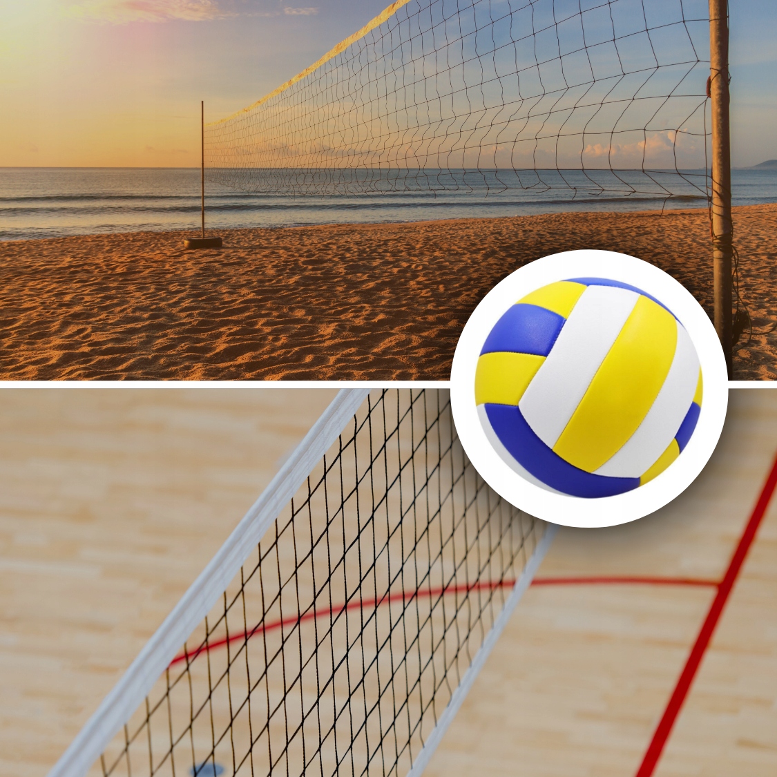 PIŁKA SIATKOWA do GRY SIATKÓWKI SIATKI LEKKA PIŁKA PLAŻOWA HALOWA MIĘKKA Łączenie szyta maszynowo