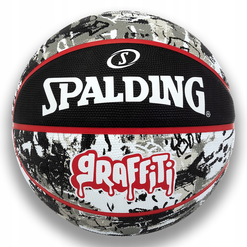 Spalding Graffiti Piłka Do Koszykówki Gumowa 7 Streetball Na Orlik