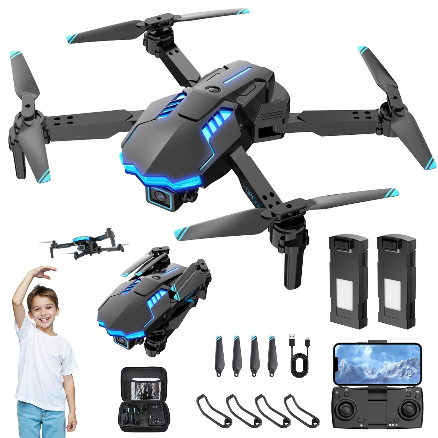 Dron X6 Pro S Kamerou 1080P Wifi, Náhled V Reálném Čase