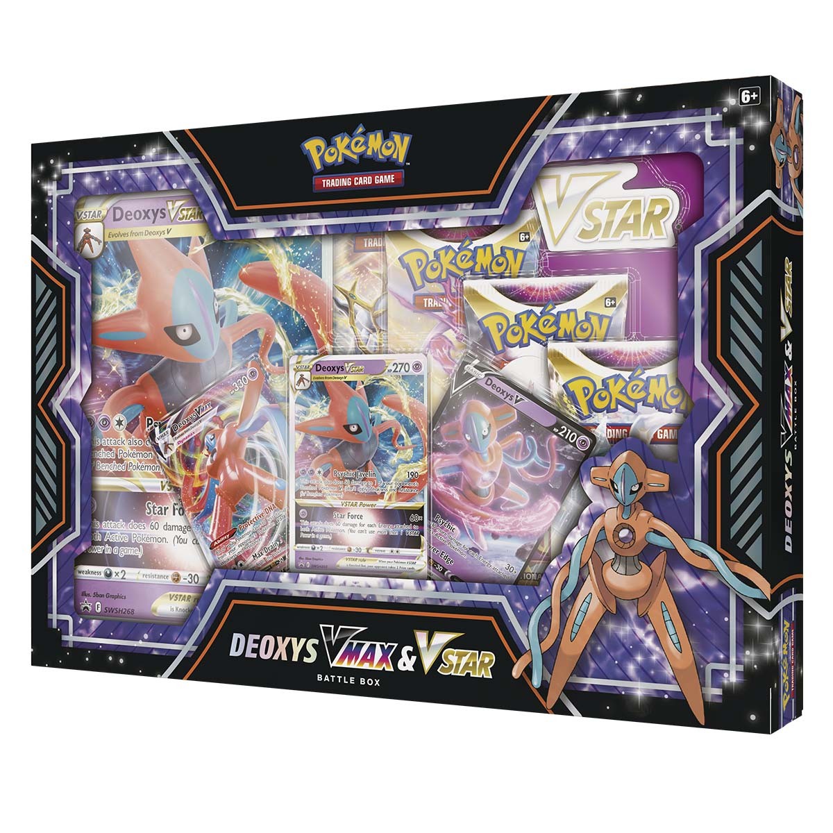 Buy Pokemon TCG: Deoxys/Zeraora VMAX & VSTAR Battle Box