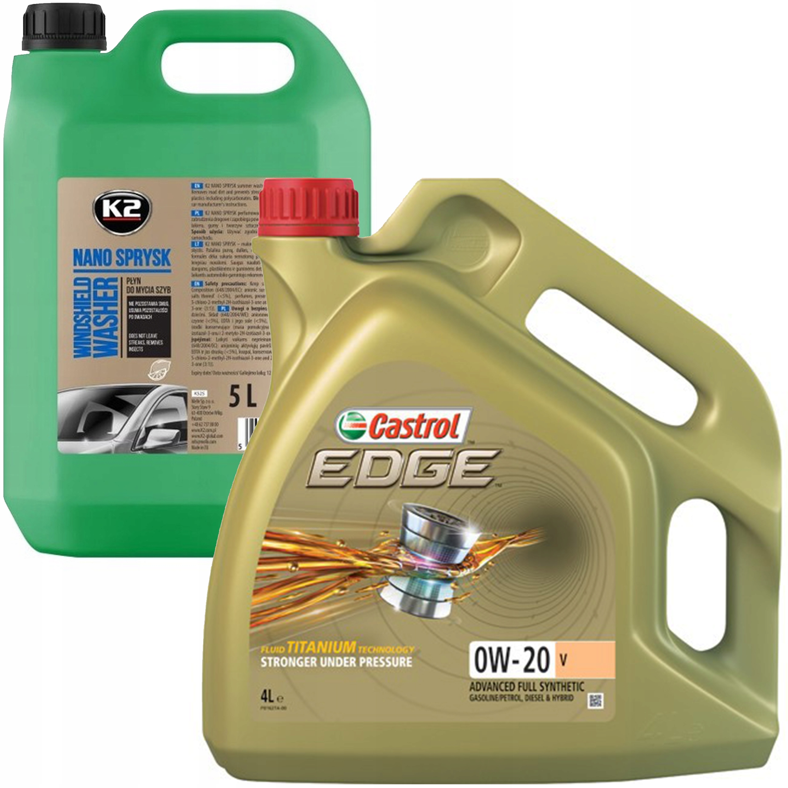 

Olej Castrol Edge 0W-20 V 4L K2 Nano Sprysk 5L