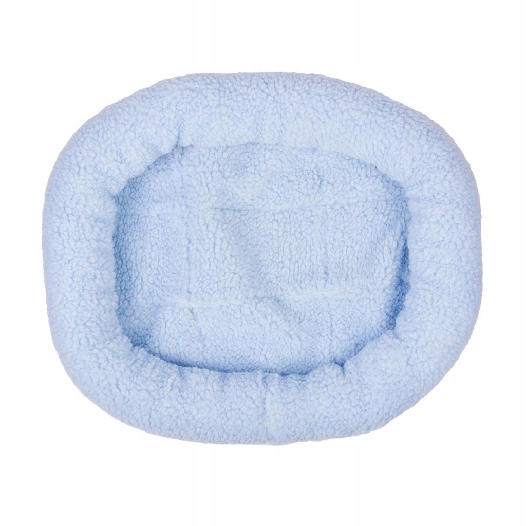 Levně Duvo+ Pelíšek Z Ovčí Kůže, Modrý, 40 x 45 cm