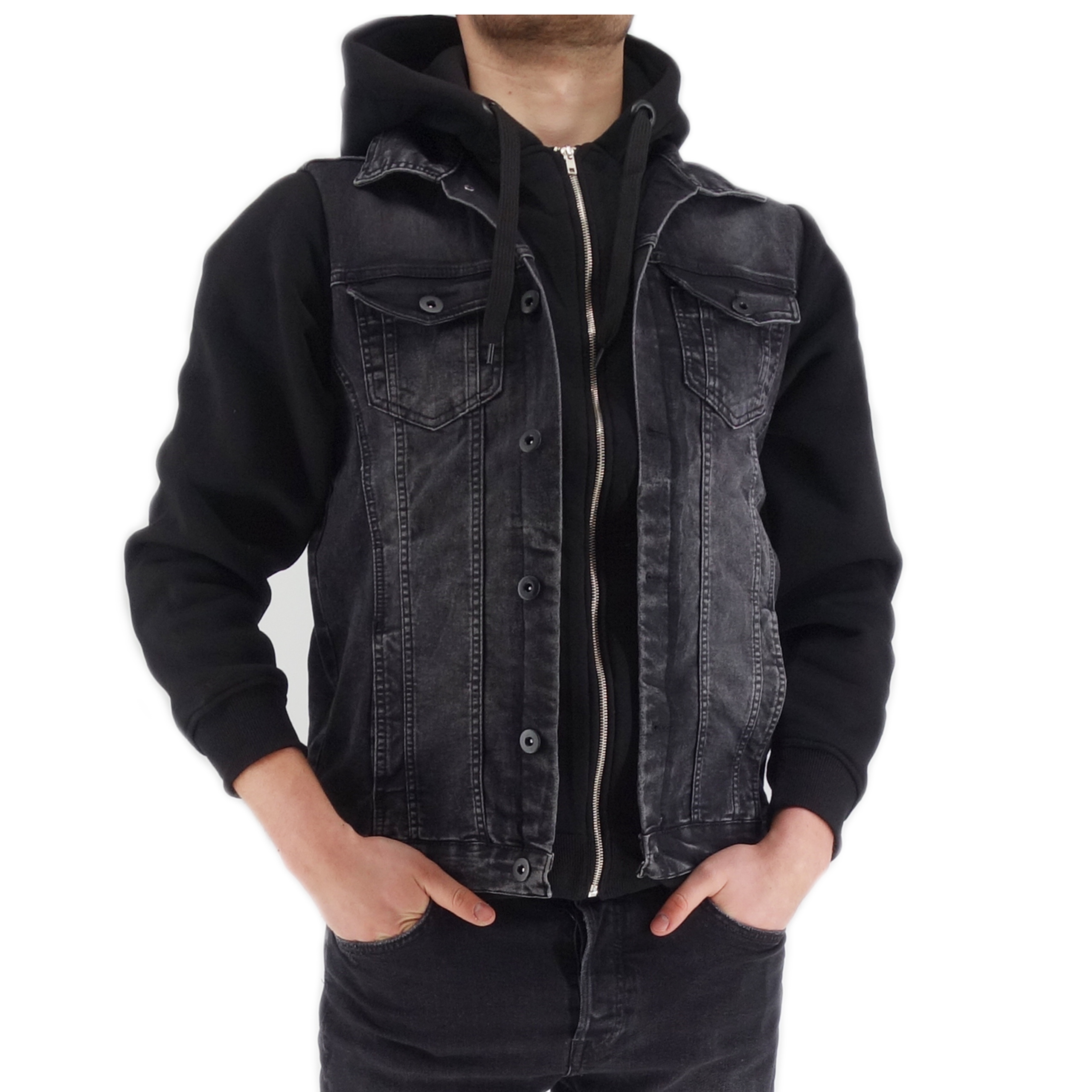 

Kurtka Męska Jeansowa Bluza Wiosenna