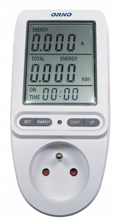 

Watomierz Licznik Poboru Prądu Energii Miernik Orn