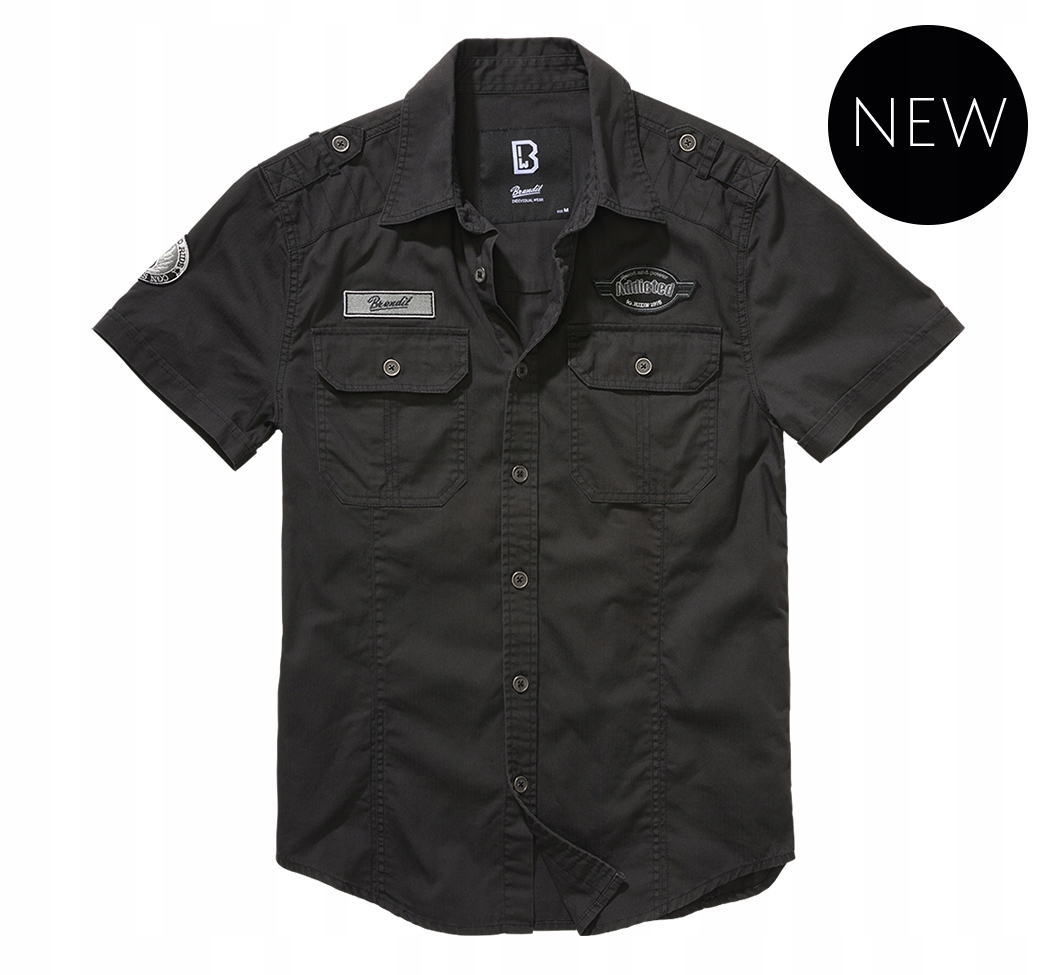 

Koszula Brandit Luis Vintageshirt short black L