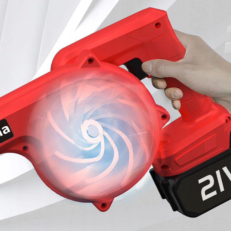 AKUMULATOROWA ODKURZACZ OGRODOWY DMUCHAWA DO LIŚCI ŚNIEGU Z ROZDRABNIACZEM Prędkość przepływu powietrza 230 km/h