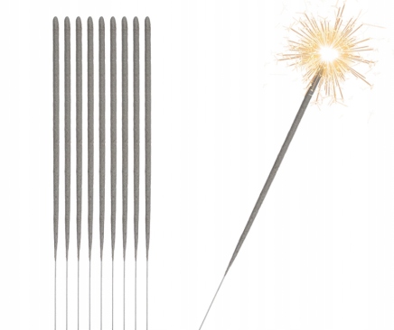 

Zimne Ognie urodziny sylwester ślub 25 cm 10 szt