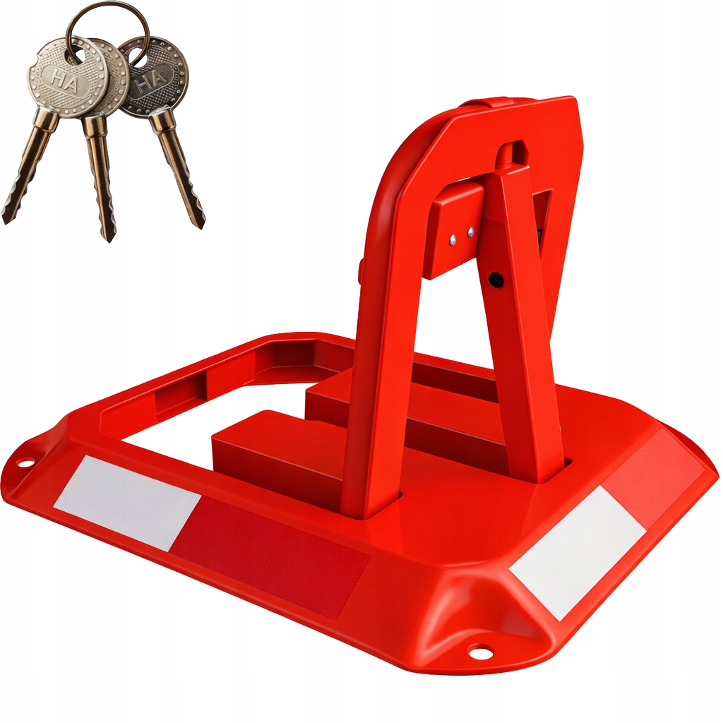 Skládací Parkovací Zámek, Ocelová Zábrana Parkovacího Místa Zesílená