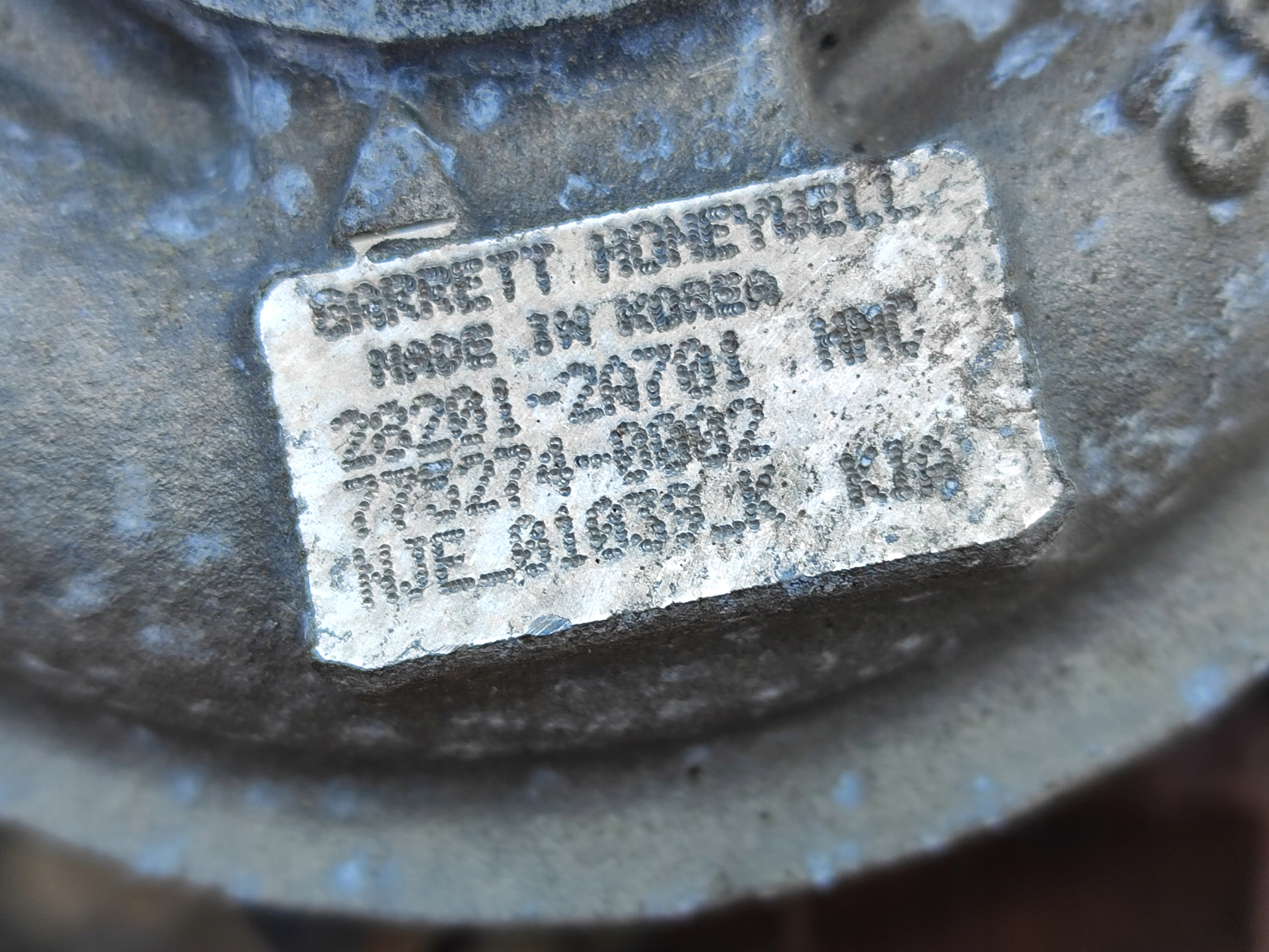 TURBOSPRĘŻARKA KIA HYUNDAI 1.6 CRDI D4FB EURO 5 28201-2A701 Typ silnika Diesel