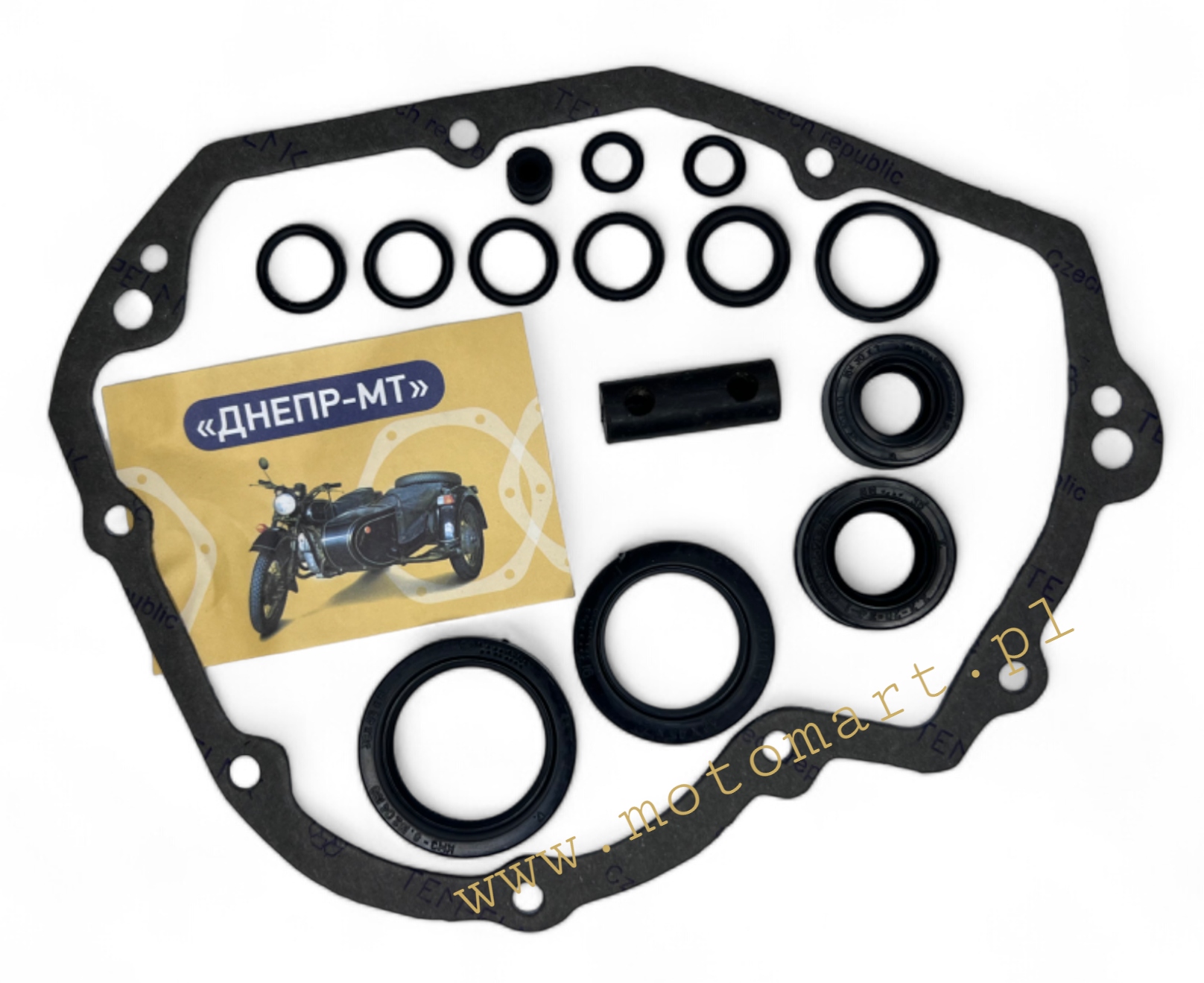 Uszczelki skrzyni biegów skrzynia Dniepr Mt Ural K750 M72 Wsteczny zimering