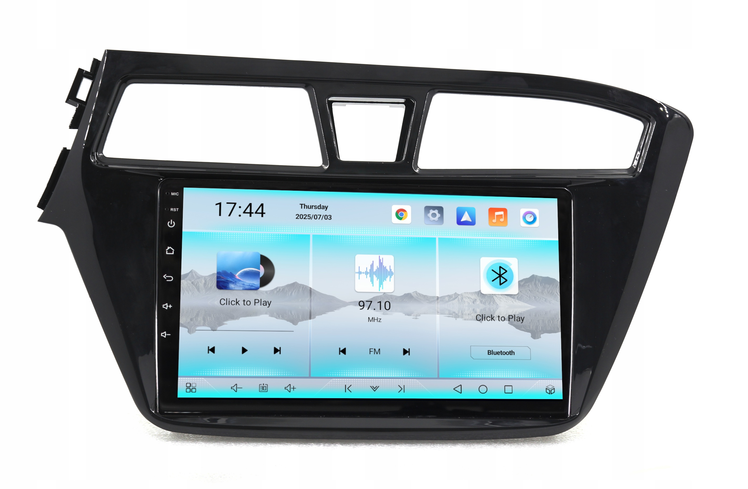 Rádio do auta s dotykovou navigací pro Android Hyundai i20 2014-2018 64GB