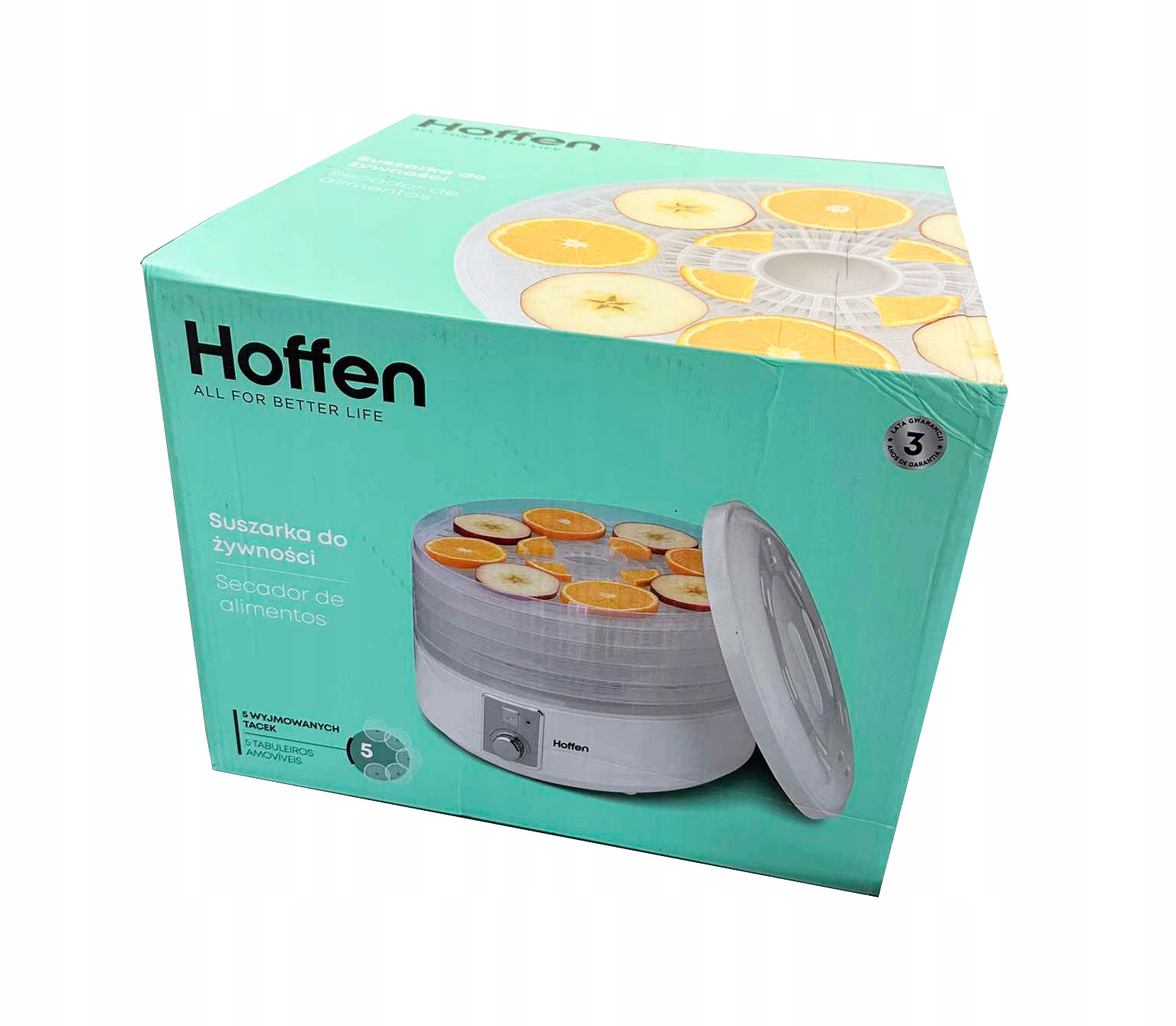 Suszarka do żywności spożywcza Hoffen AK-1548 500 W