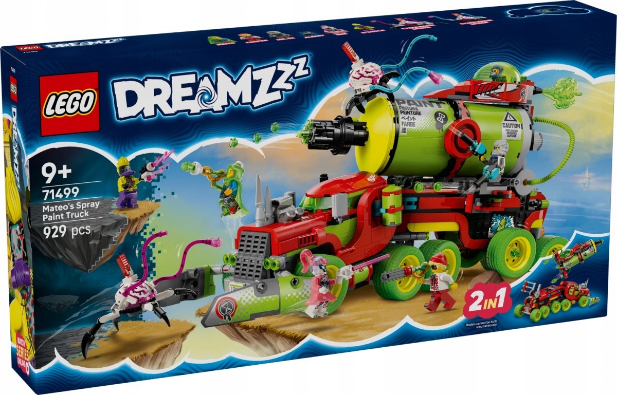 Lego Stavebnice DREAMZzz 71499 Sprejový náklaďák Mateo