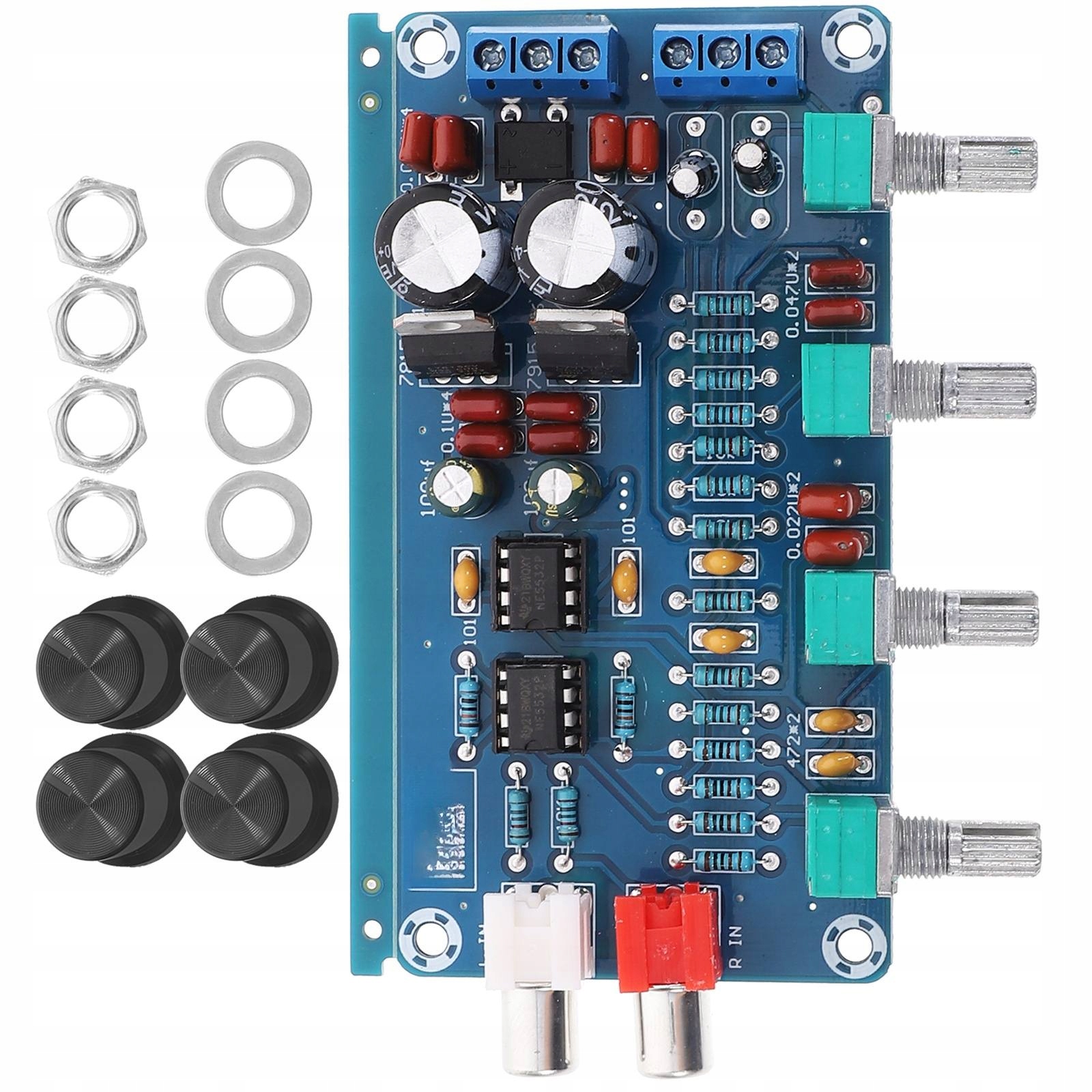 MODUŁ AUDIO ZE WZMACNIACZEM I PRZEDWZMACNIACZEM DO SYSTEMÓW DIY