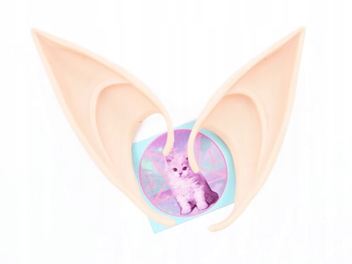 ELFIE USZY COSPLAY elfa elf anime SUPER DŁUGIE