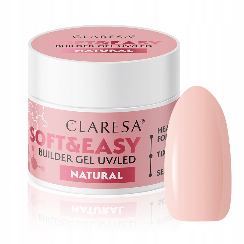 

Claresa Żel budujący Soft&easy 45g Natural