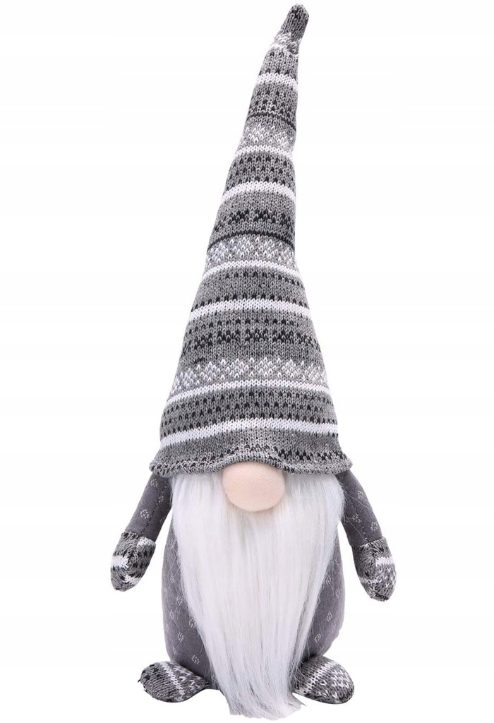 

Skrzat Krasnal Święta Mikołaj Gnom Szary