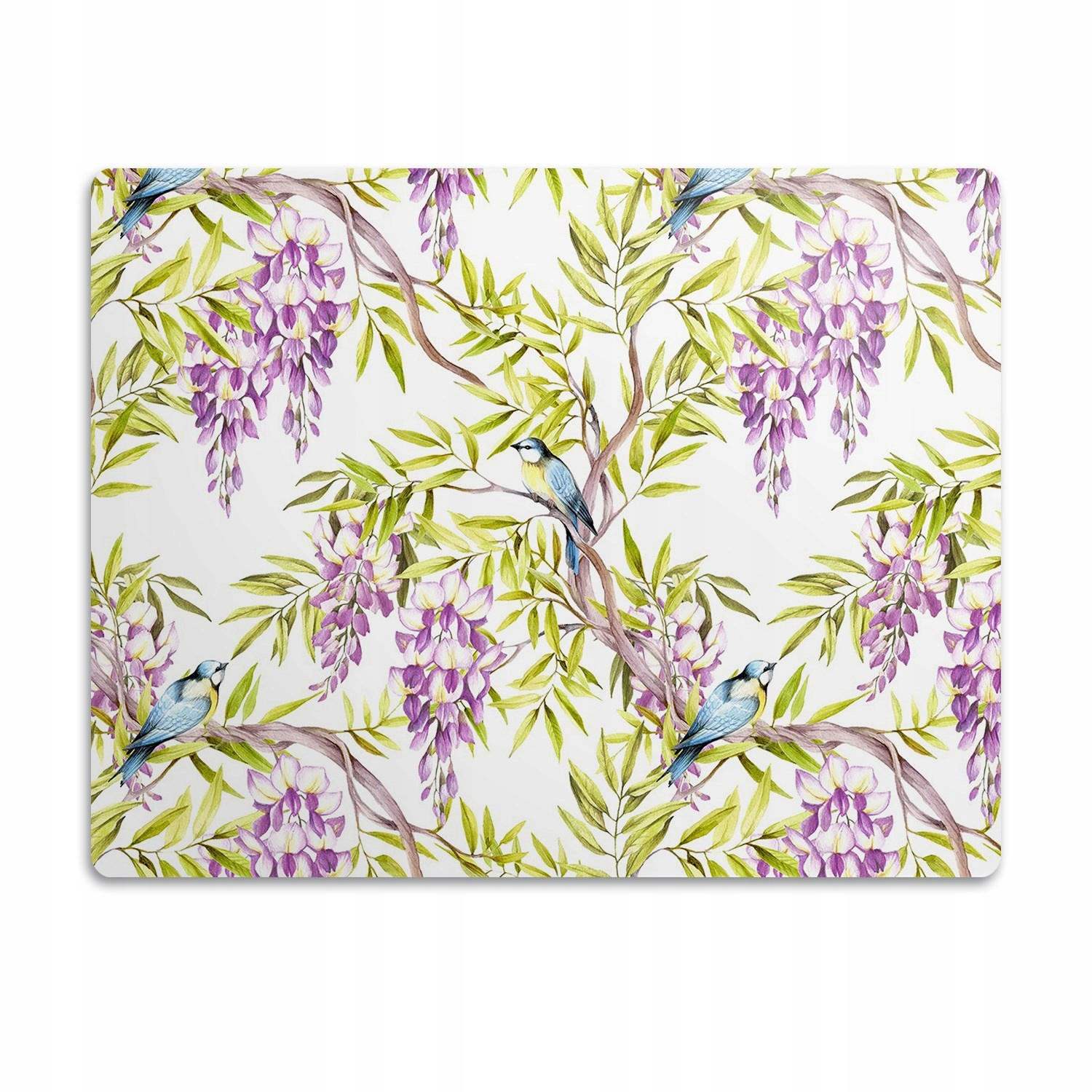 Levně Podložka pod misku pro psa kočku Ptáci na větvi 60x40