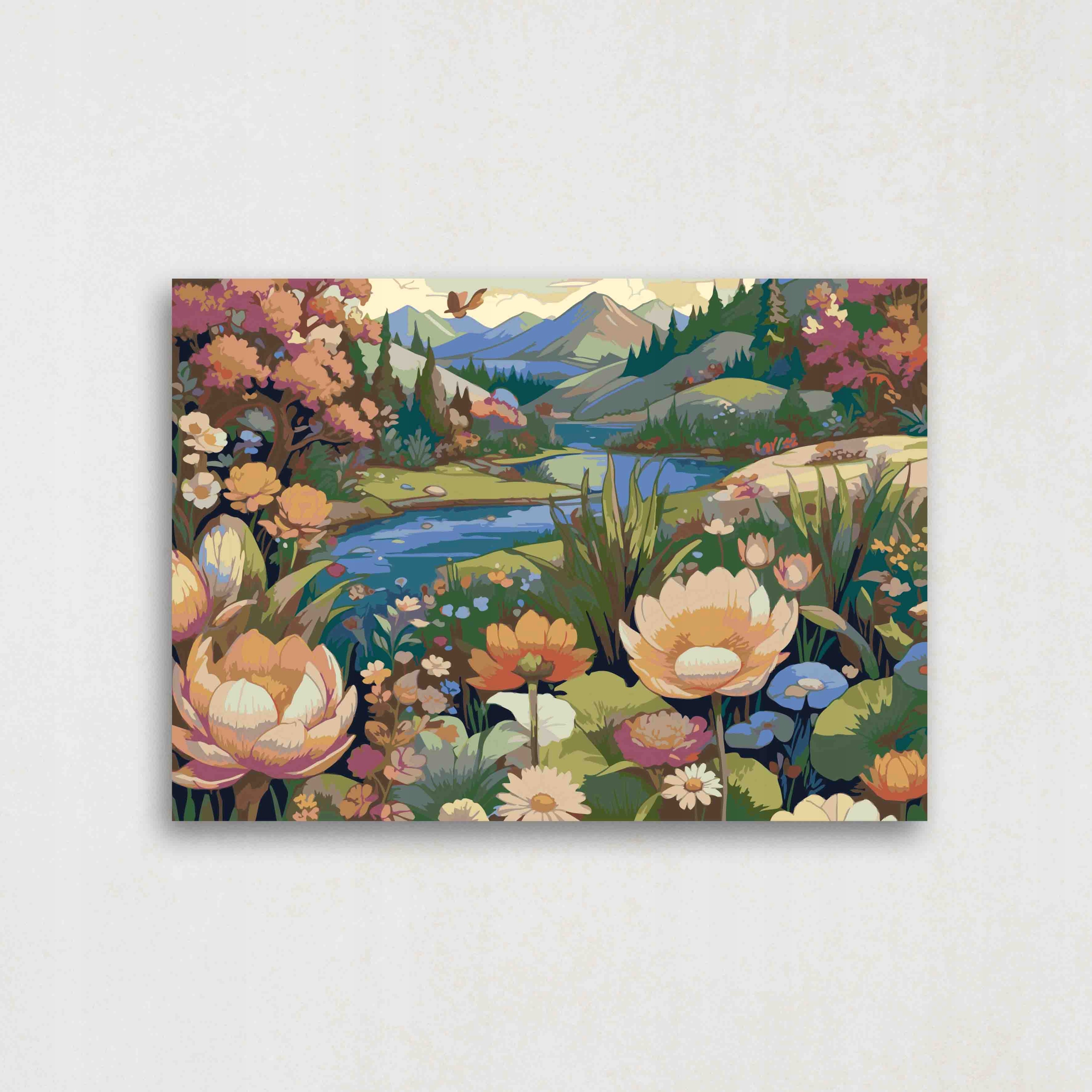 Malování podle čísel – Pastelová Oáza 40x50cm Make It Easy, produkt Pl