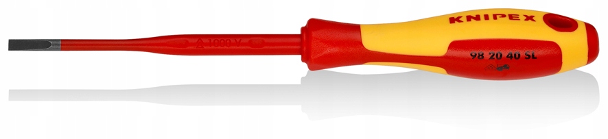

Knipex 98 20 40 Sl Wkrętak płaski (Slim) izolowany