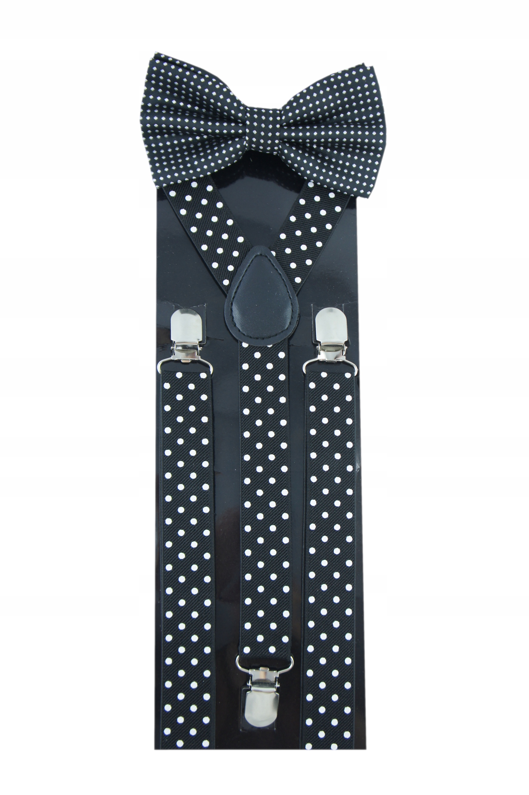 

Szelki i mucha męskie w kropki Wzory Do Wyboru!