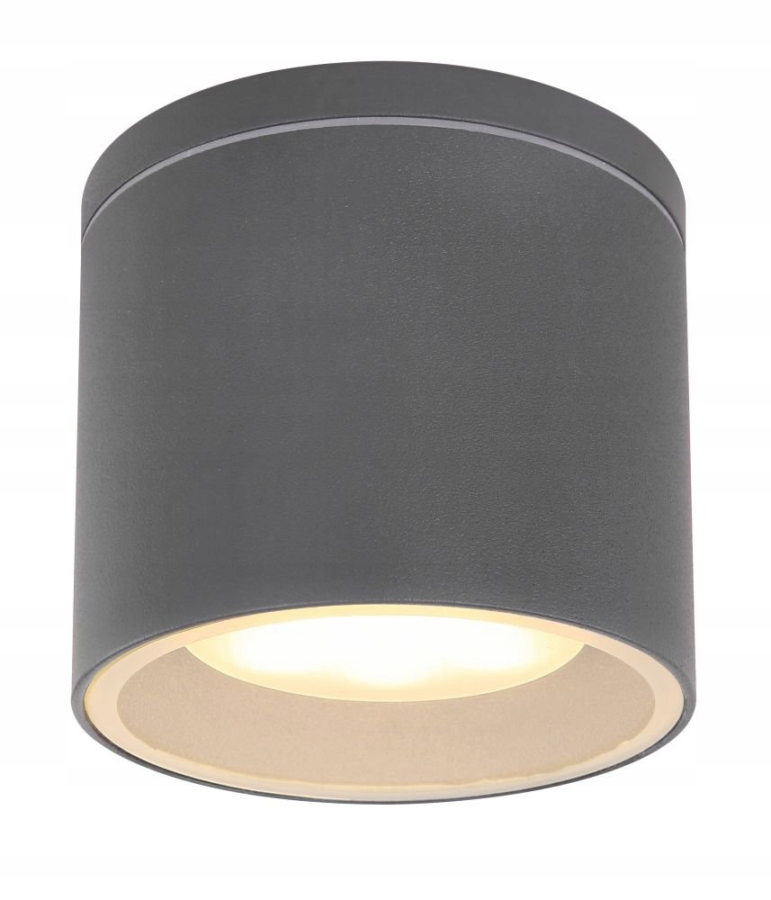 Venkovní stropní svítidlo Alcala antracit GX53 IP44 Globo