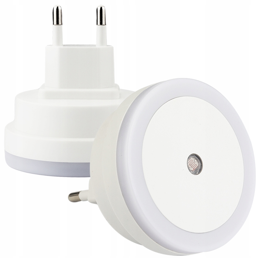 

Lampka Led nocna do kontaktu Czujnik Zmierzchu