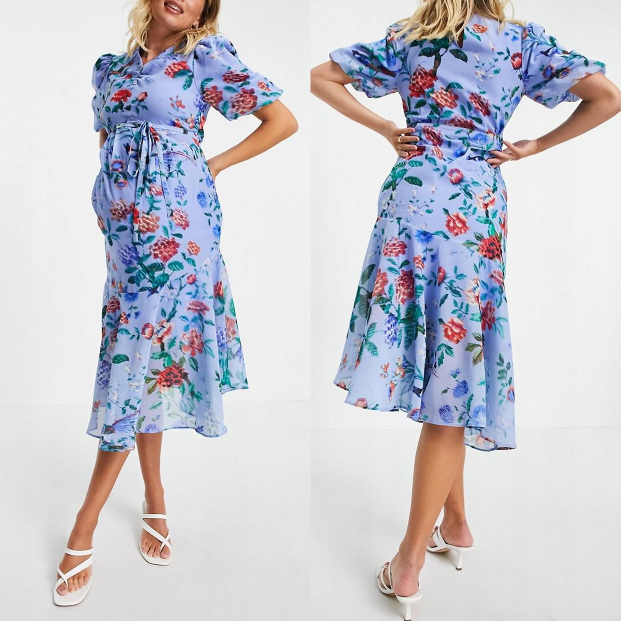 

Sukienka Ciążowa Niebieska 40 Hope&ivy 25561
