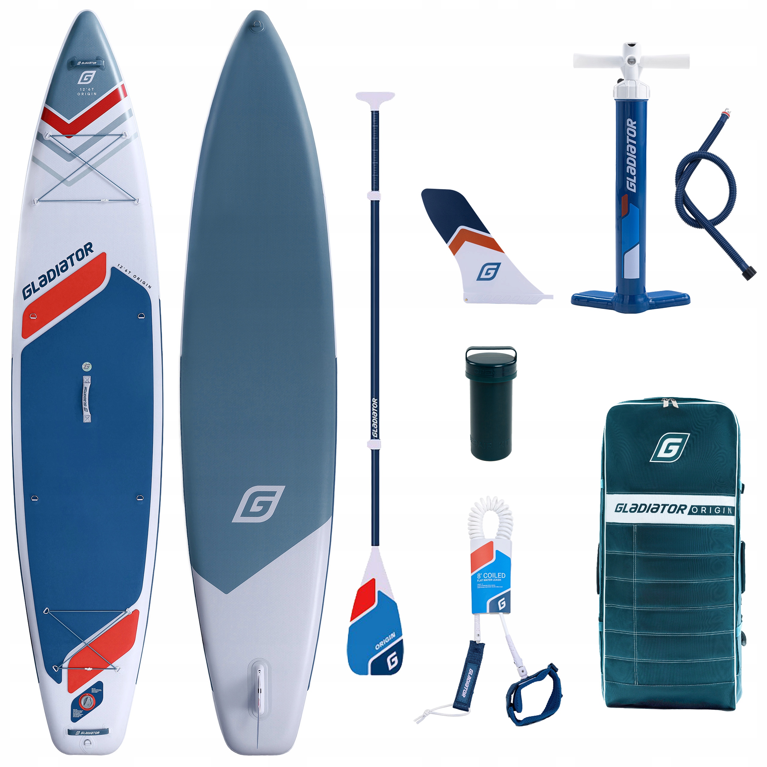 Deska Sup Pompowana Gladiator Origin 12'6 Touring 2026
