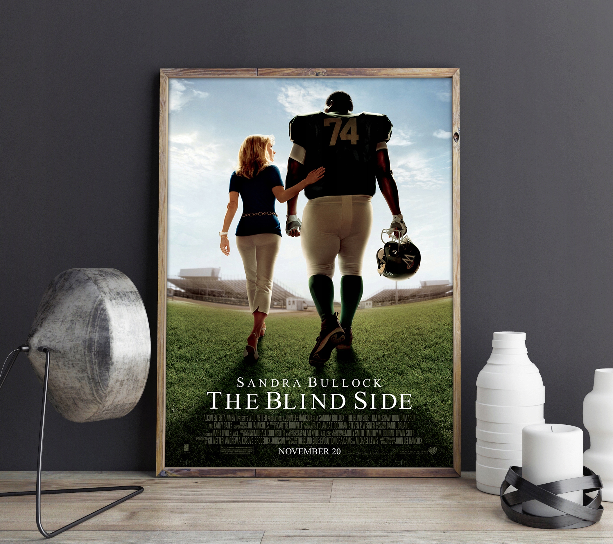 Plakat The Blind Side Wielki Mike Sandra Bullock Rodzaj bez ramy