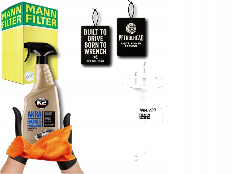 Palivový Filtr Mercedes M112 113 W202 Mann-filter #Petrolhead Pro+ Kit12