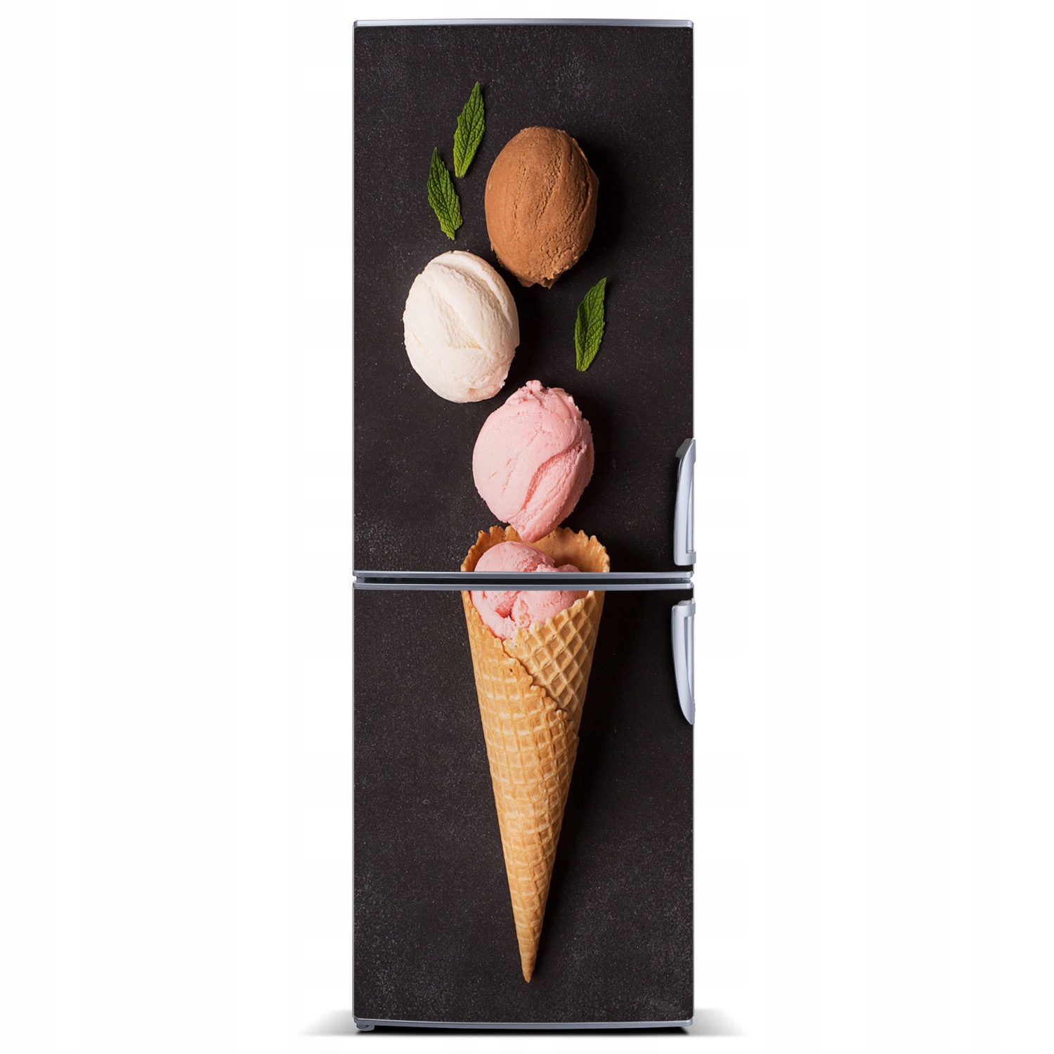 

Fototapeta magnesowa na lodówkę Lody w wafelku