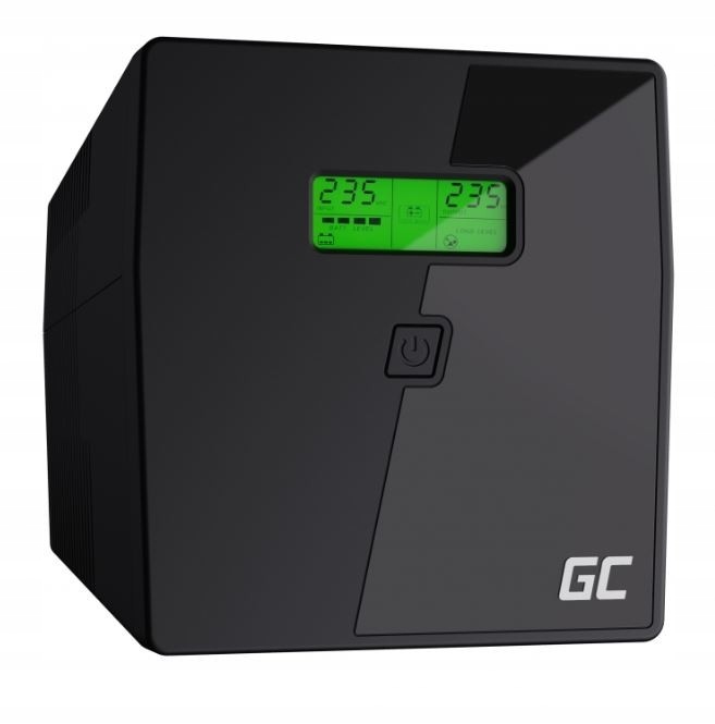 Záložný Zdroj Ups 1000VA 700W LCD 2x Schuko Program Green Cell Gc Ups