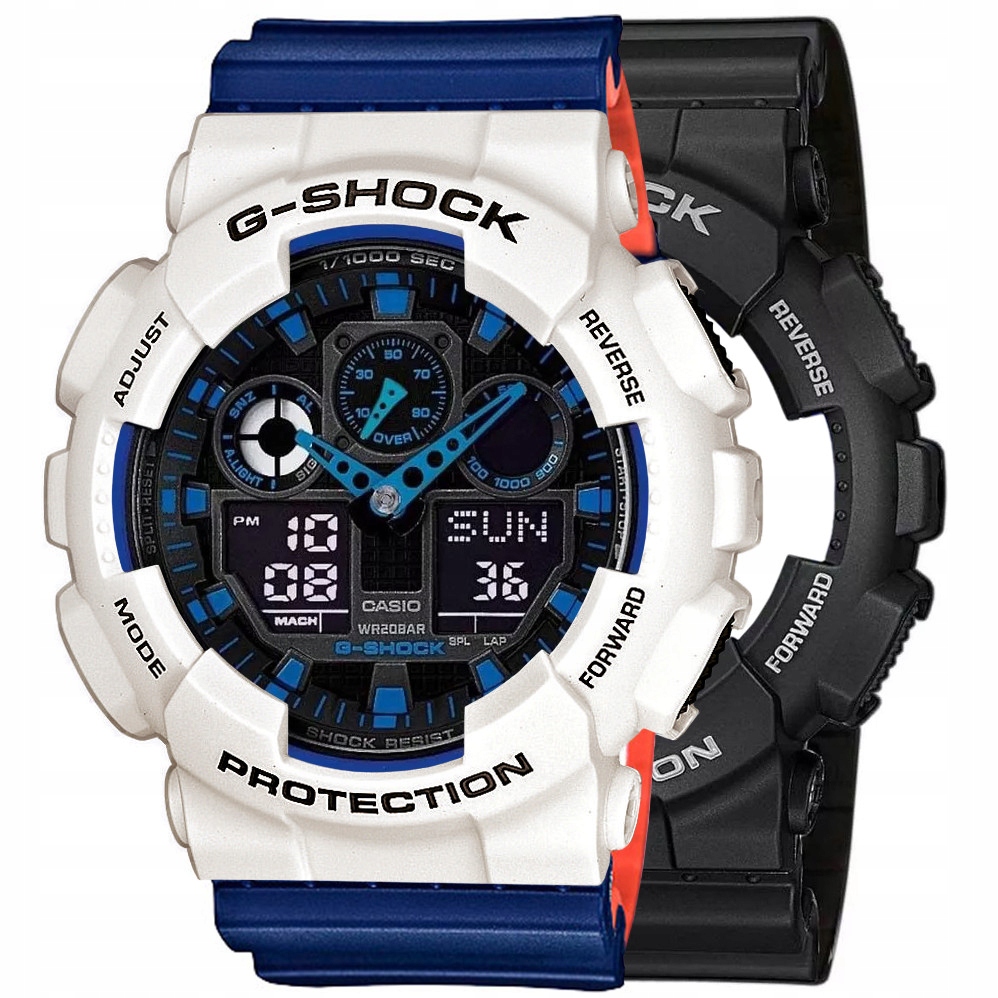 Hodinky Casio G-Shock Set GA-100-1A2ER Luneta 10395292 Řemínek 10527467 20