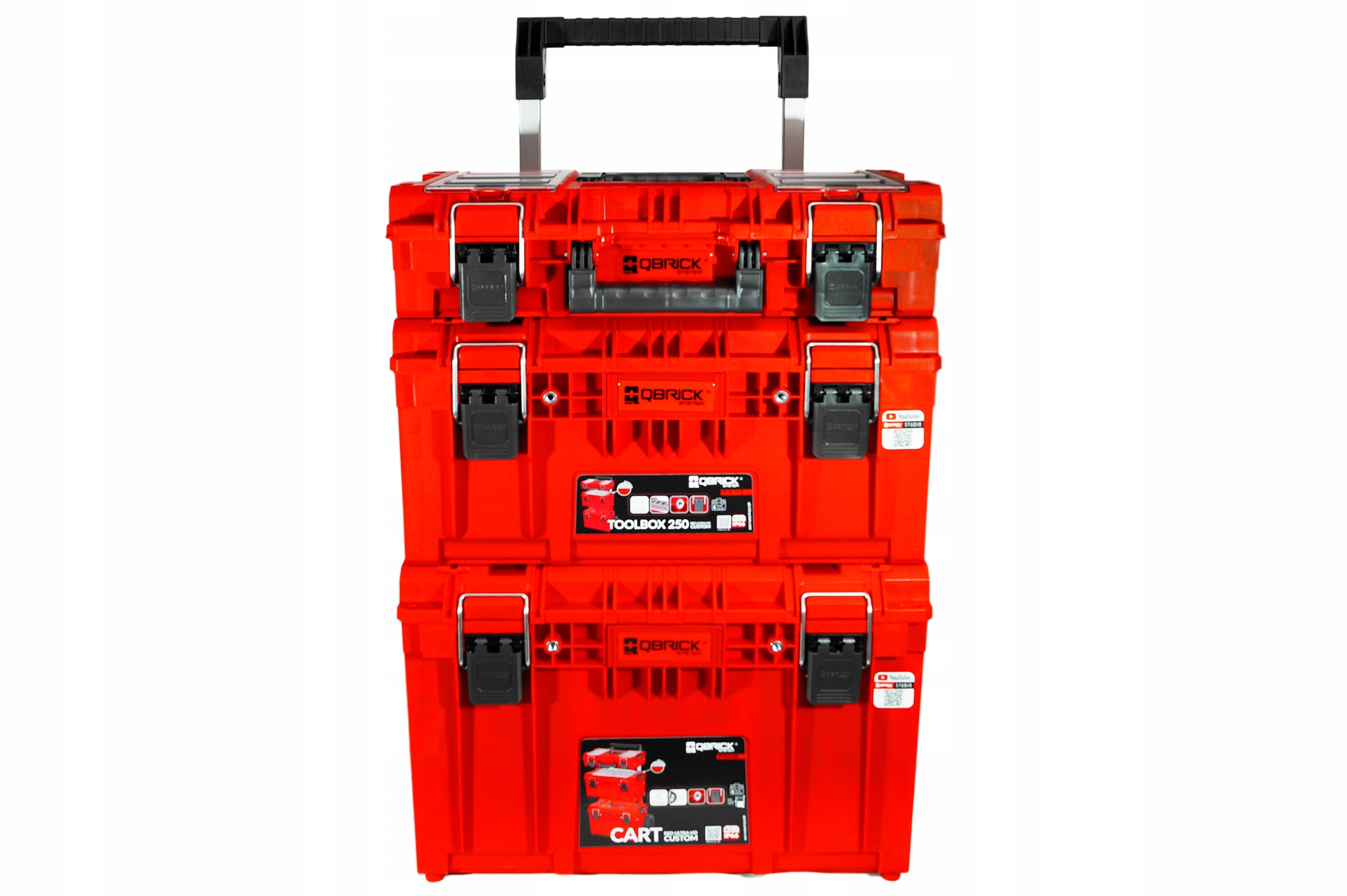 Tool box on wheels Qbrick Length 58 cm