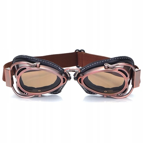 Okulary motocyklowe retro