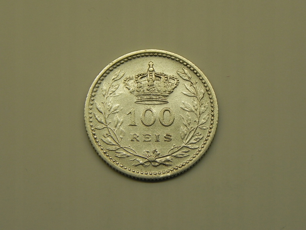 4813/ 100 REIS 1910 PORTUGALIA (SREBRO)
