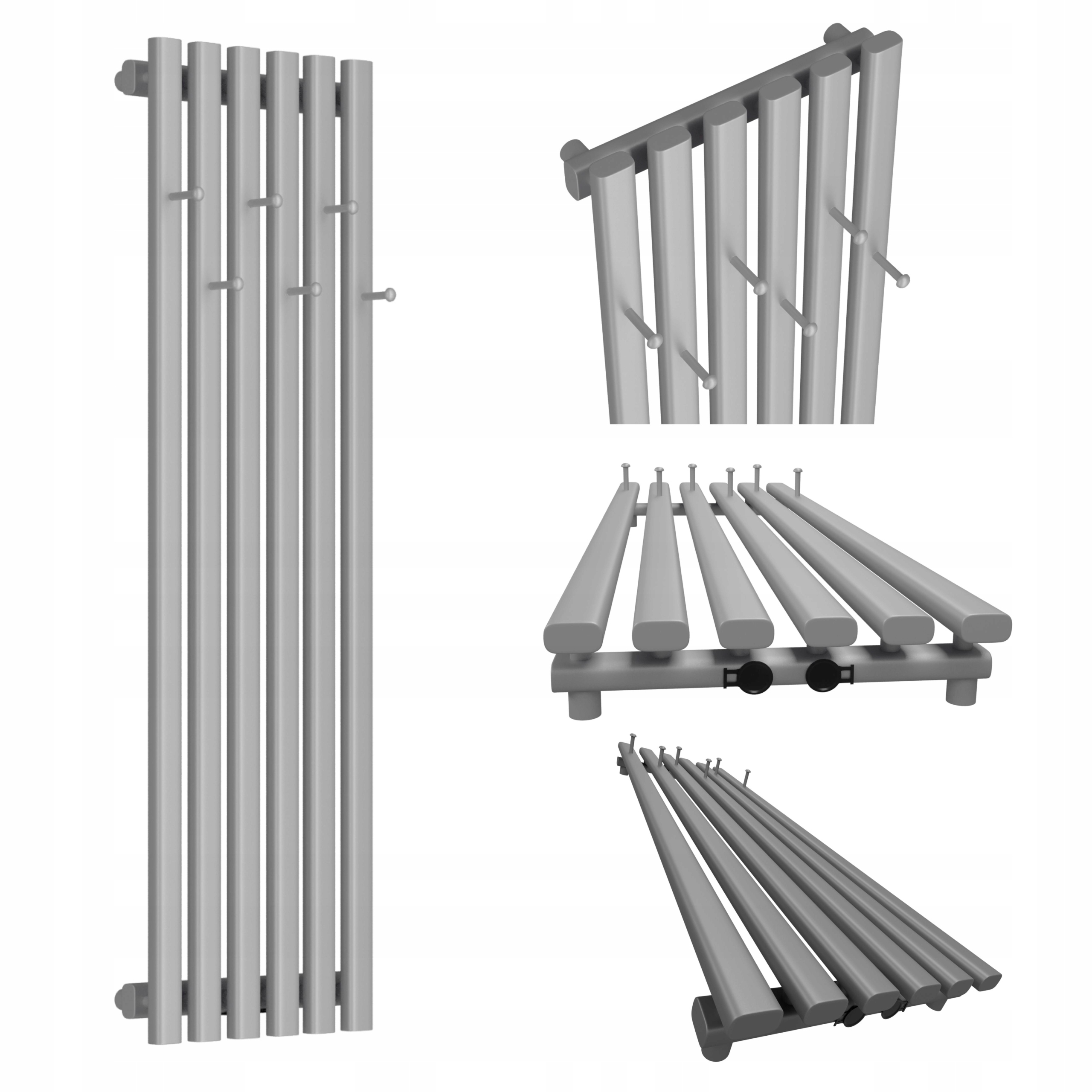 Dekorativní radiátor HORYZONT6 Hook 140x45 4 únor