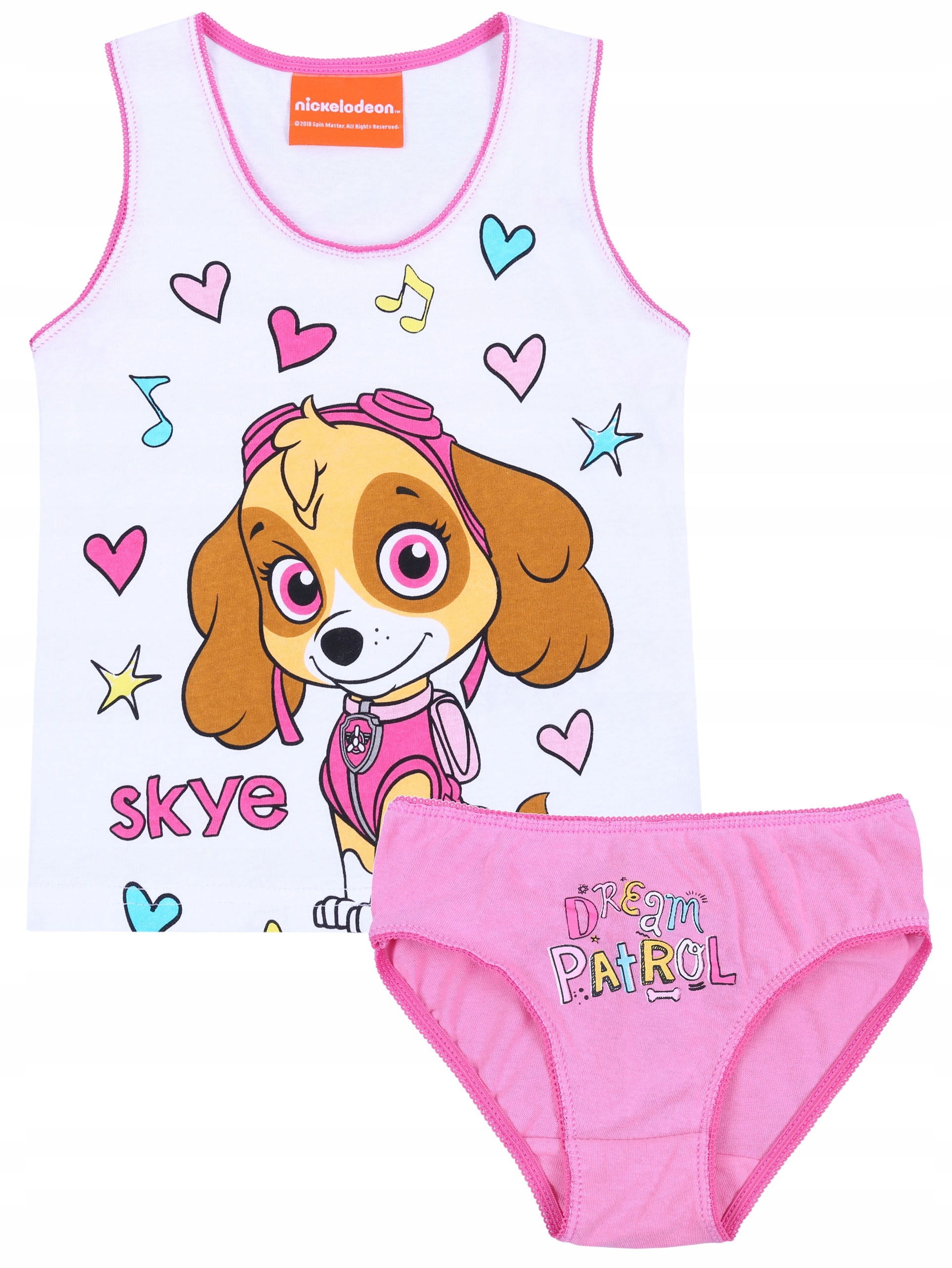 

Różowe majtki+koszulka Psi Patrol 8 lat 128 cm